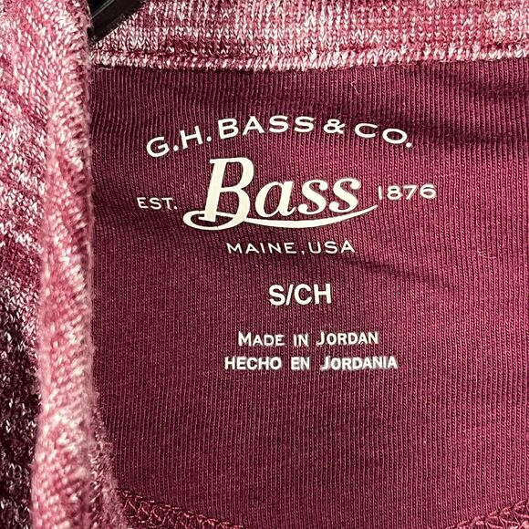 GH Bass Sweater Womens Small Zip-Up Activewear Casual Knit Long-Sleeve Top - Picture 7 of 10